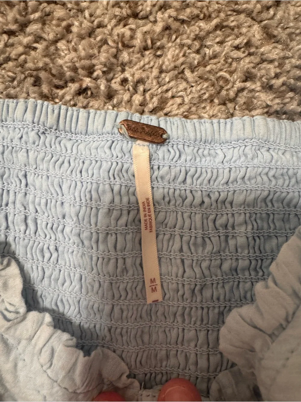 Free People square neckline